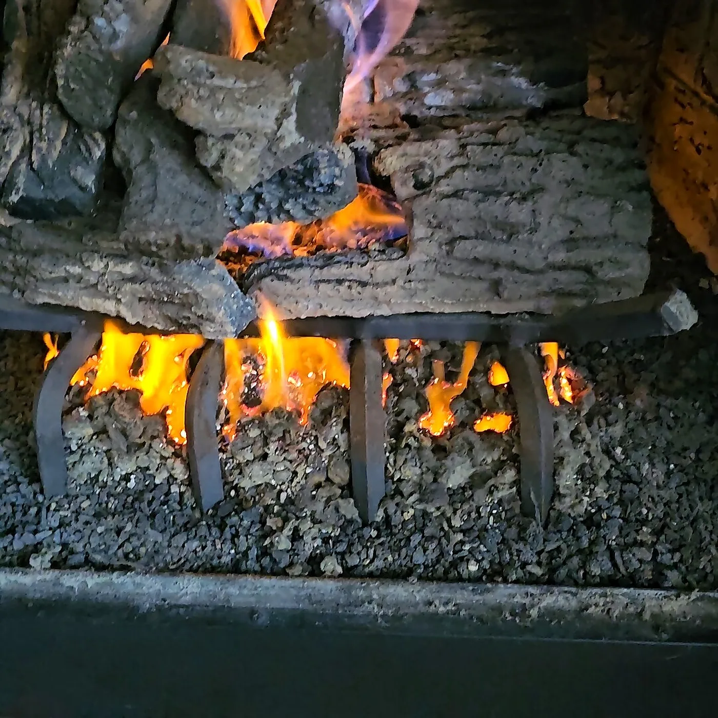 Gas Log Set Installation